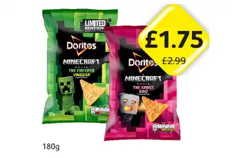 Londis Doritos Minecraft Creeper Vinegar, Ghast BBQ offer