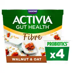 Morrisons Activia Fibre Walnut & Oats offer