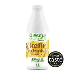 Morrisons Biotiful Gut Health Kefir Drink Vanilla offer