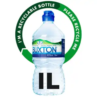 Morrisons Buxton Still Natural Mineral Water Sports Cap offer