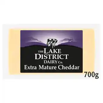 Morrisons Lake District Extra Mature Cheddar offer