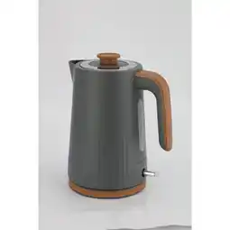 Morrisons Nutmeg Home Structured Kettle Dark Grey offer