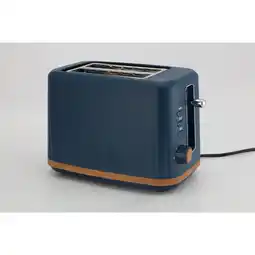 Morrisons Nutmeg Home Structured 2 Slice Toaster Dark Navy offer