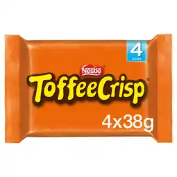 Sainsbury's Toffee Crisp Milk Chocolate Bar Multipack 4x38g offer