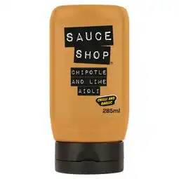 Sainsbury's Sauce Shop Chipotle & Lime Aioli 285ml offer