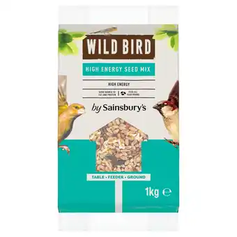 Sainsbury's Sainsbury's Wild Bird High Energy Seed Mix 1kg offer