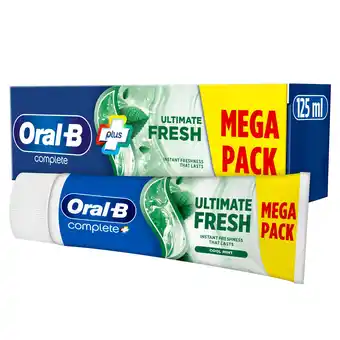 Sainsbury's Oral-B Complete Plus Ultimate Fresh Toothpaste 125ml offer