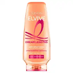 Sainsbury's L'Oréal Paris Elvive Dream Lengths Antisplit Ends Conditioner for Long Hair 300ml offer