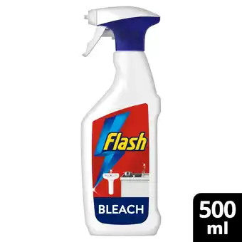 Sainsbury's Flash Multi Purpose Bleach Cleaning Spray For Hard Surfaces 500ml offer