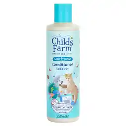 Sainsbury's Childs Farm Coco Nourish Coconut Conditioner Dry Curly Hair Kids Tear Free Formula 250ml offer