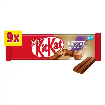 Sainsbury's KitKat 2 Finger Mocha Flavour Chocolate Biscuit Bars Multipack 186.3g offer