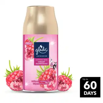 Sainsbury's Glade Automatic Spray Air Freshener Refill Vibrant Raspberries 269ml offer