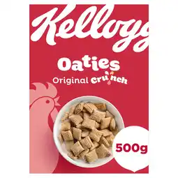 Sainsbury's Kellogg's Oaties Original Crunch Breakfast Cereal 500g offer