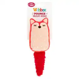 Sainsbury's Webbox Pounce Wildlife Kicker Cat Toy offer