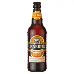 Sainsbury's Crabbie's Blood Orange Alcoholic Ginger Beer 500ml offer