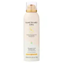 Sainsbury's Sanctuary Spa Coconut Oil & Coco Butter Mousse to Oil Moisturiser 200ml offer