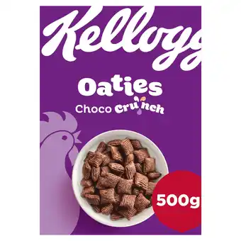 Sainsbury's Kellogg's Oaties Choco Crunch Breakfast Cereal 500g offer