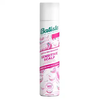 Sainsbury's Batiste Sensitive Scalp Gentle Dry Shampoo 200ml offer