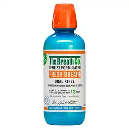 Sainsbury's The Breath Co. Alcohol Free Mouthwash Icy Mint 500ml offer