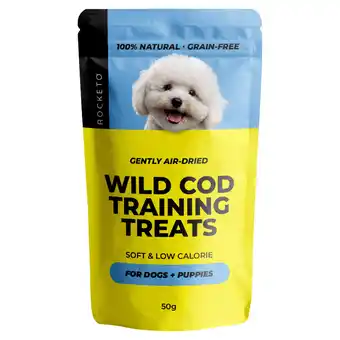 Sainsbury's Rocketo Wild Cod Training Dog Treats 50g offer