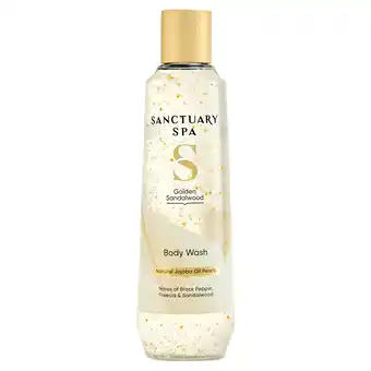 Sainsbury's Sanctuary Spa Golden Sandalwood Body Wash 250ml offer