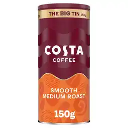 Sainsbury's Costa Coffee Smooth Medium Roast 150g offer