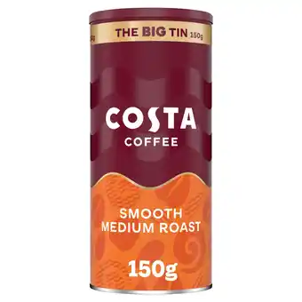 Sainsbury's Costa Coffee Smooth Medium Roast 150g offer