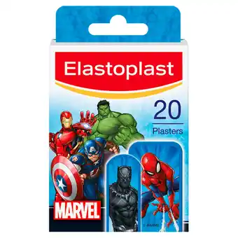 Sainsbury's Elastoplast Marvel Plasters x20 offer