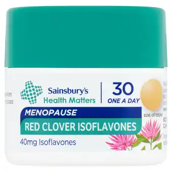 Sainsbury's Sainsbury's Red Clover x30 offer