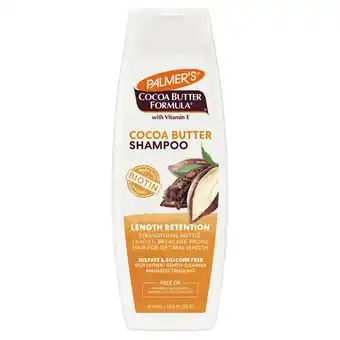 Sainsbury's Palmer's Length Retention Cocoa Butter Shampoo 400ml offer