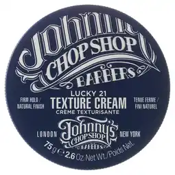 Sainsbury's Johnny's Chop Shop Barbers Lucky 21 Texture Cream 75g offer