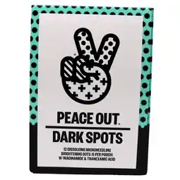 Sainsbury's Peace Out Dark Spots Dissolving Microneedling Brightening Dots x12 offer