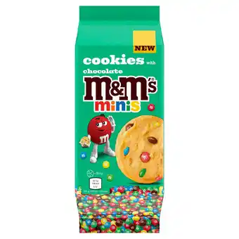 Sainsbury's M&M's Minis Milk Chocolate Cookies 180g offer