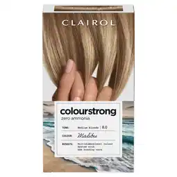 Sainsbury's Clairol Colour Strong Permanent Hair Dye 8.0 Medium Blonde offer