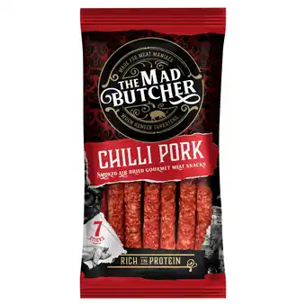 Sainsbury's The Mad Butcher Chilli Pork 70g offer