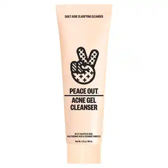 Sainsbury's Peace Out Acne Gel Cleanser 118ml offer