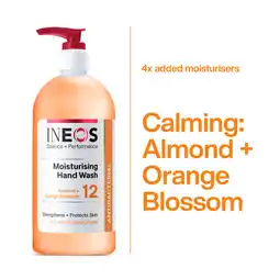 Asda INEOS Antibacterial Almond + Orange Blossom Moisturising Hand Wash 500ml offer