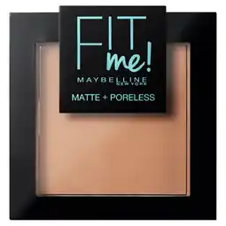 Asda Maybelline Fit Me Matte & Poreless Powder 250 Sun Beige offer