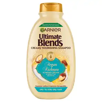 Asda Garnier Ultimate Blends Argan oil & Almond Cream Shampoo offer