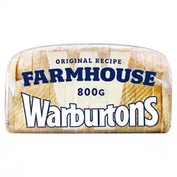 Morrisons Warburtons Original Farmhouse Bread offer