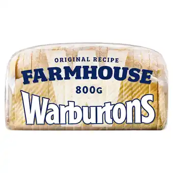 Morrisons Warburtons Original Farmhouse Bread offer