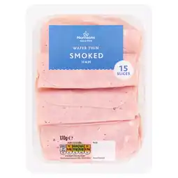 Morrisons Morrisons Wafer Thin Smoked Ham Slices offer