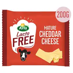 Morrisons Arla LactoFREE Mature Cheddar Cheese offer