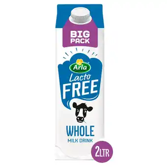 Morrisons Arla LactoFREE Whole Milk Drink offer