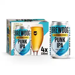 Morrisons BrewDog Punk Alcohol Free Beer Cans offer