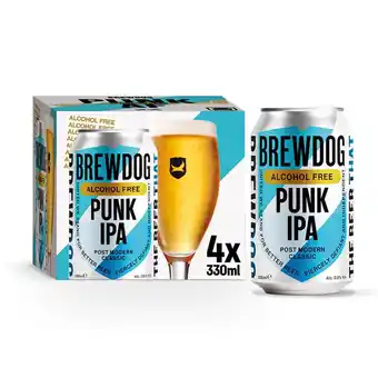 Morrisons BrewDog Punk Alcohol Free Beer Cans offer