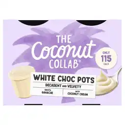 Morrisons The Coconut Collab White Choc Pots offer