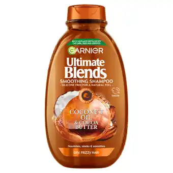 Asda Garnier Ultimate Blends Sleek Restorer Shampoo offer