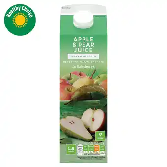 Sainsbury's Sainsbury's Apple & Pear Juice, Not From Concentrate 1L offer