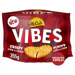 Asda McCain Vibes Firecracker Chilli Hot Potato Snack 355g offer